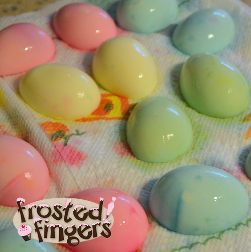 Easter Dyed Deviled Eggs
 Easter Deviled Eggs Frosted Fingers
