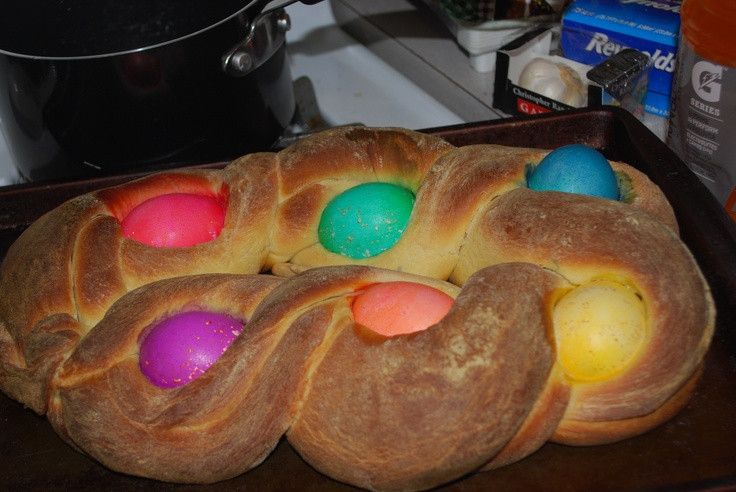 Easter Egg Bread Recipe
 Braided Easter Egg Bread Recipe — Dishmaps