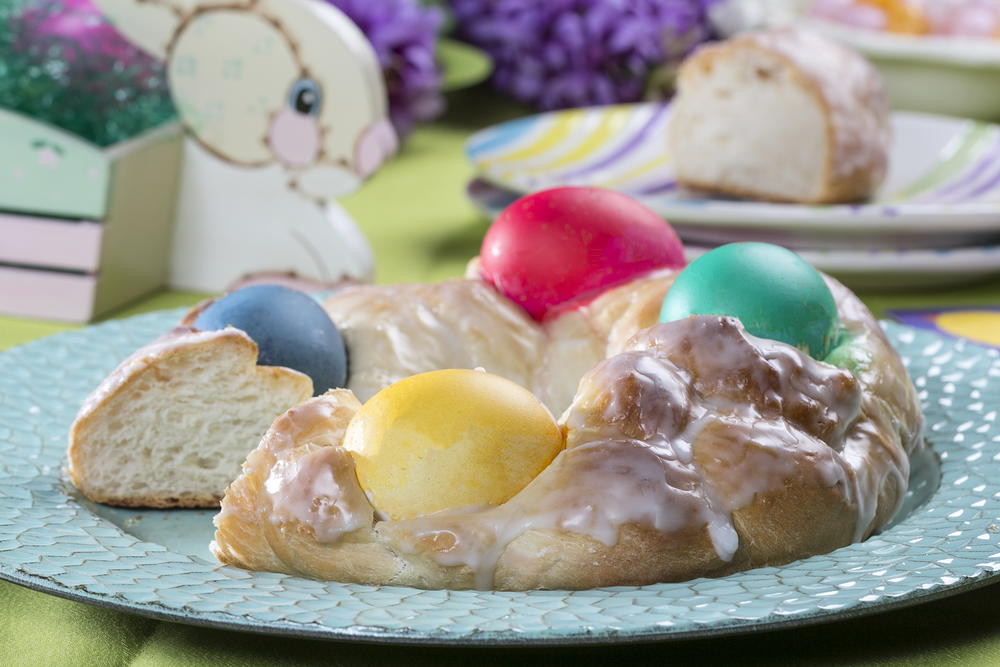 Easter Egg Bread
 Easter Egg Bread