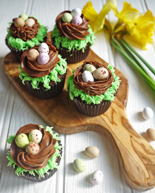 Easter Egg Cupcakes
 Easter Chocolate Nest Mini Egg Cupcakes Kids Cooking
