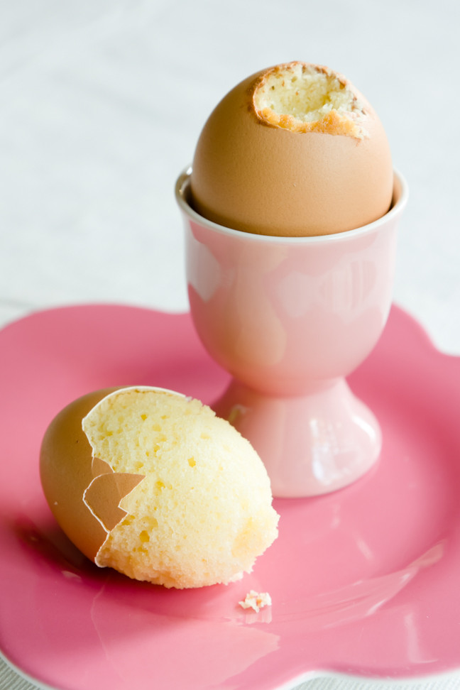 Easter Egg Cupcakes
 Easter Cupcakes Baked in Real Egg Shells