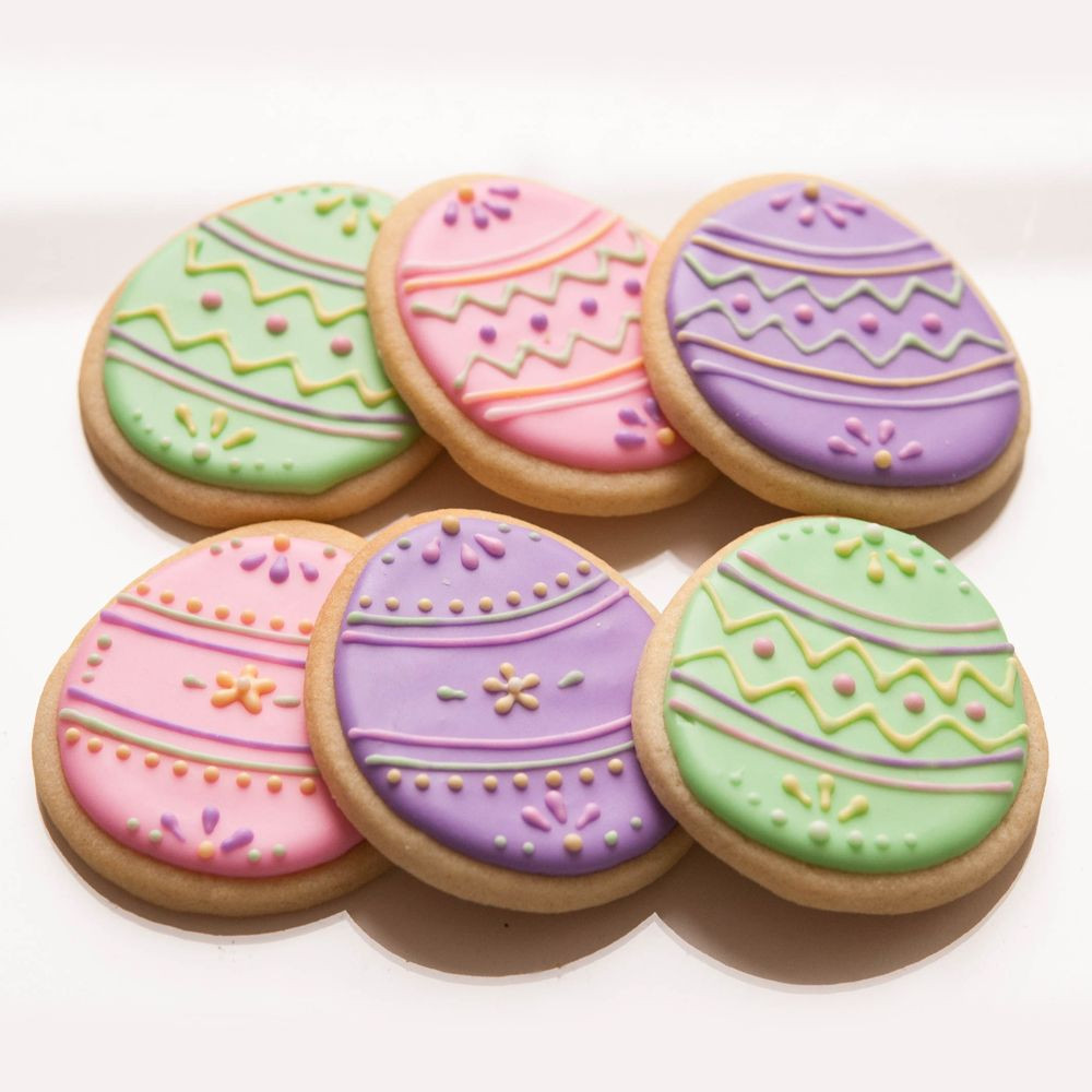 Easter Egg Sugar Cookies
 Easter Egg sugar cookies Easter Cookies