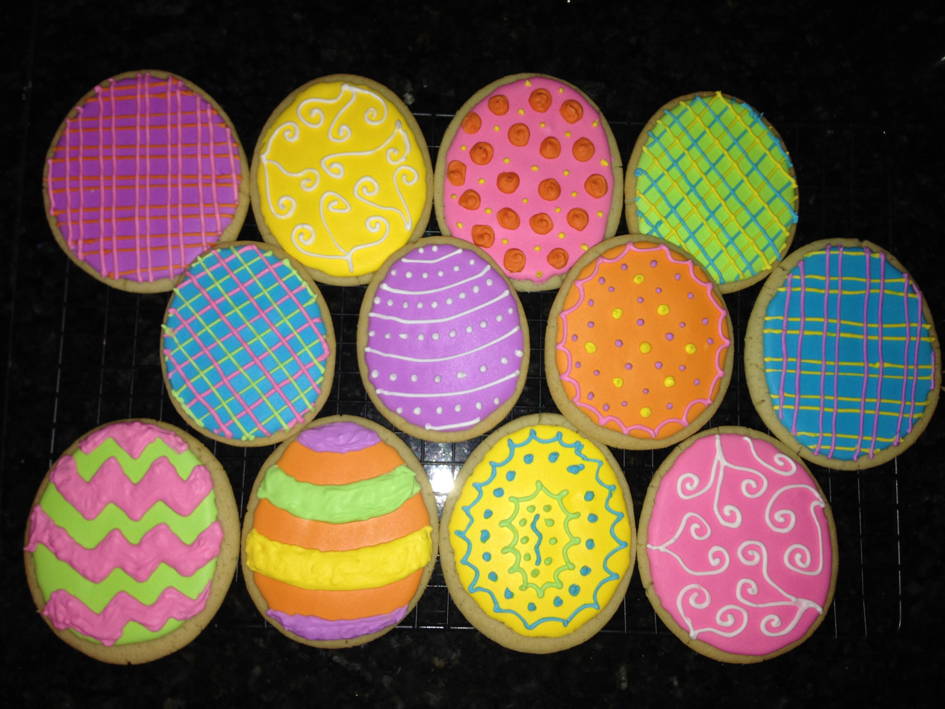 Easter Egg Sugar Cookies
 Sugar Cookie Decorating