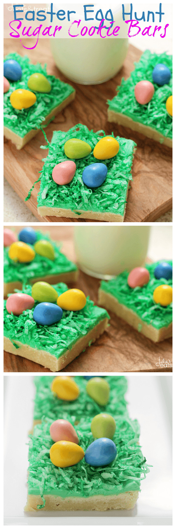 Easter Egg Sugar Cookies
 Easter Egg Hunt Sugar Cookie Bars s and