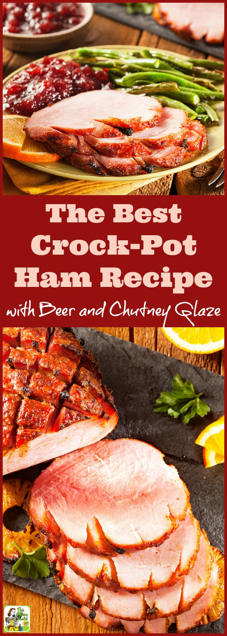 Easter Ham Crock Pot Recipes
 The Best Crock Pot Ham Recipe with Beer and Chutney Glaze