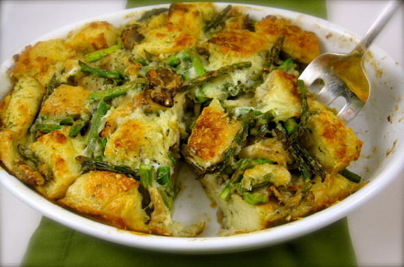 Easter Ham Dinner Sides
 Asparagus Bread Pudding is the perfect spring side dish to