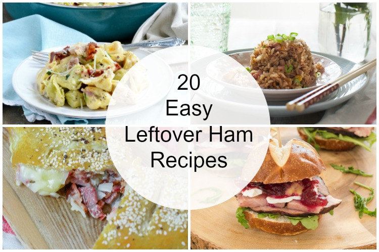 Easter Ham Leftovers Recipes
 20 Easy Leftover Ham Recipes Meatloaf and Melodrama