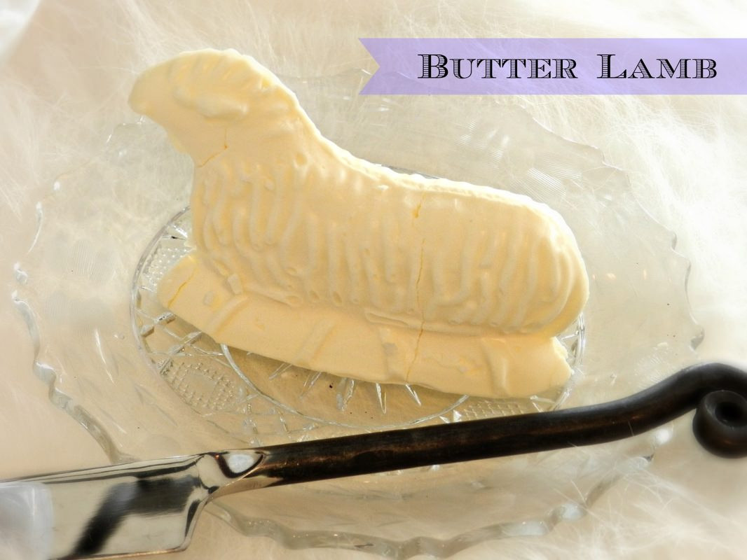 Easter Lamb Butter Mold
 Easter Brunch Table Ideas