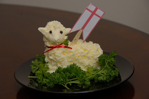 Easter Lamb Butter Mold
 Butter Lambs