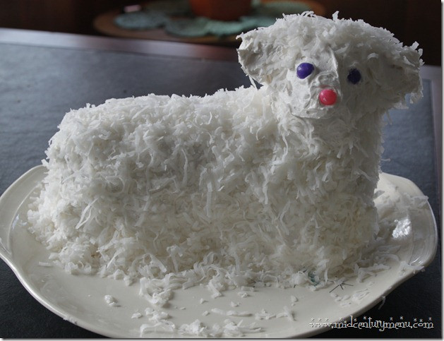 Easter Lamb Cake
 10 Tips For The Perfect Retro Easter Lamb “Lambie” Cake