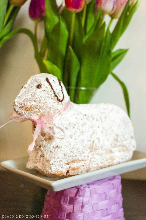 Easter Lamb Cake
 Osterlamm German Easter Lamb Cake JavaCupcake