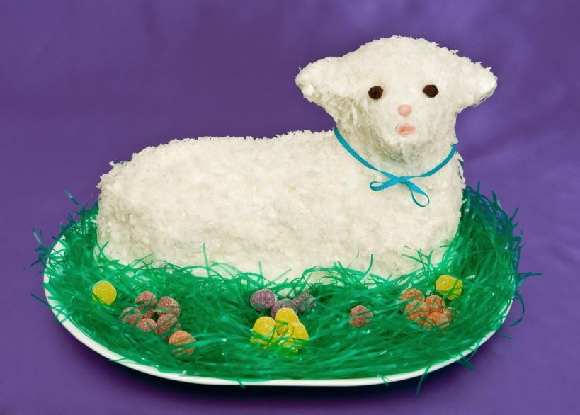 Easter Lamb Cake Mold
 Decorating Ideas for Easter Cakes [Slideshow]
