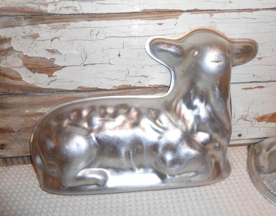 Easter Lamb Cake Mold
 Vintage Easter Lamb Cake Mold Pan by TotallyVintage on Etsy