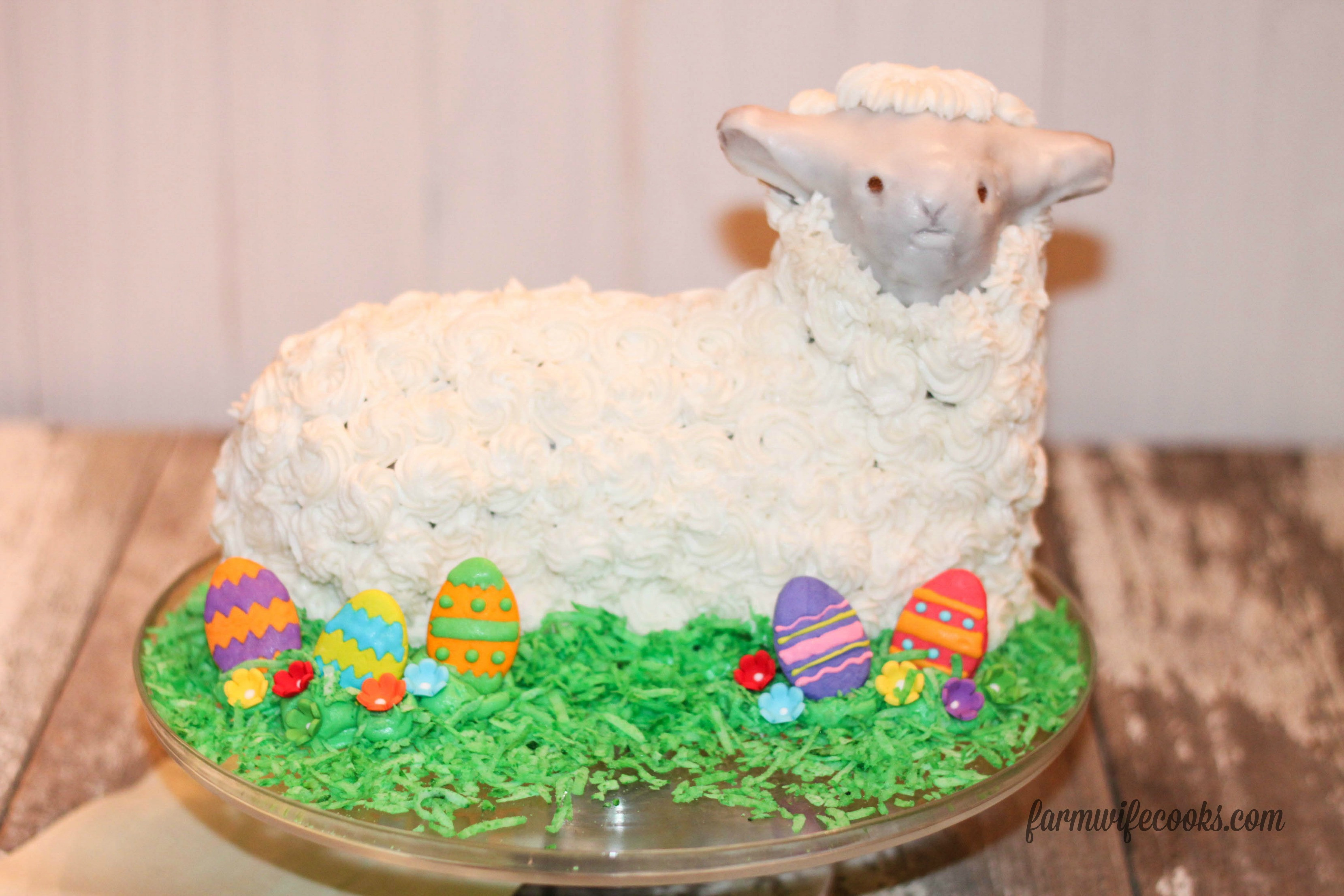 Easter Lamb Cake Mold
 3 Ways to Decorate an Easter Lamb Cake The Farmwife Cooks