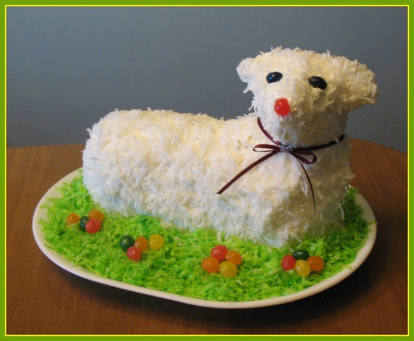 Easter Lamb Cake Recipe
 sas&sabs Easter