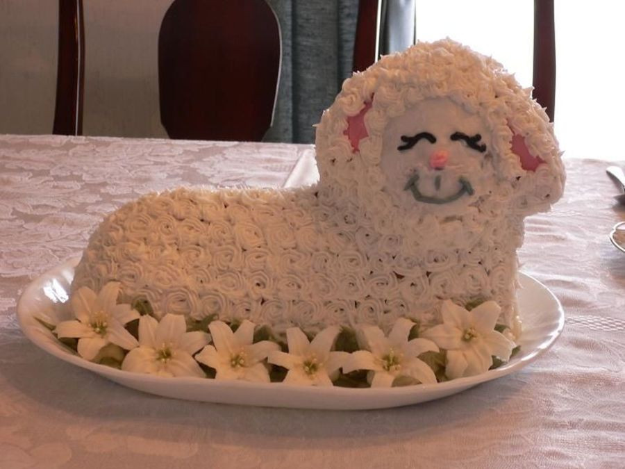 Easter Lamb Cake Recipe
 Easter Lamb Cake CakeCentral