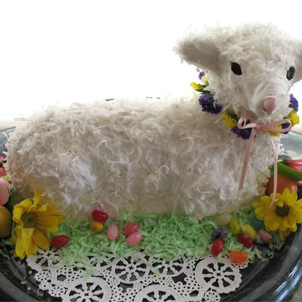 Easter Lamb Decorations
 Easter s Sweeter With Lamb Bunny & Easter Basket Cakes
