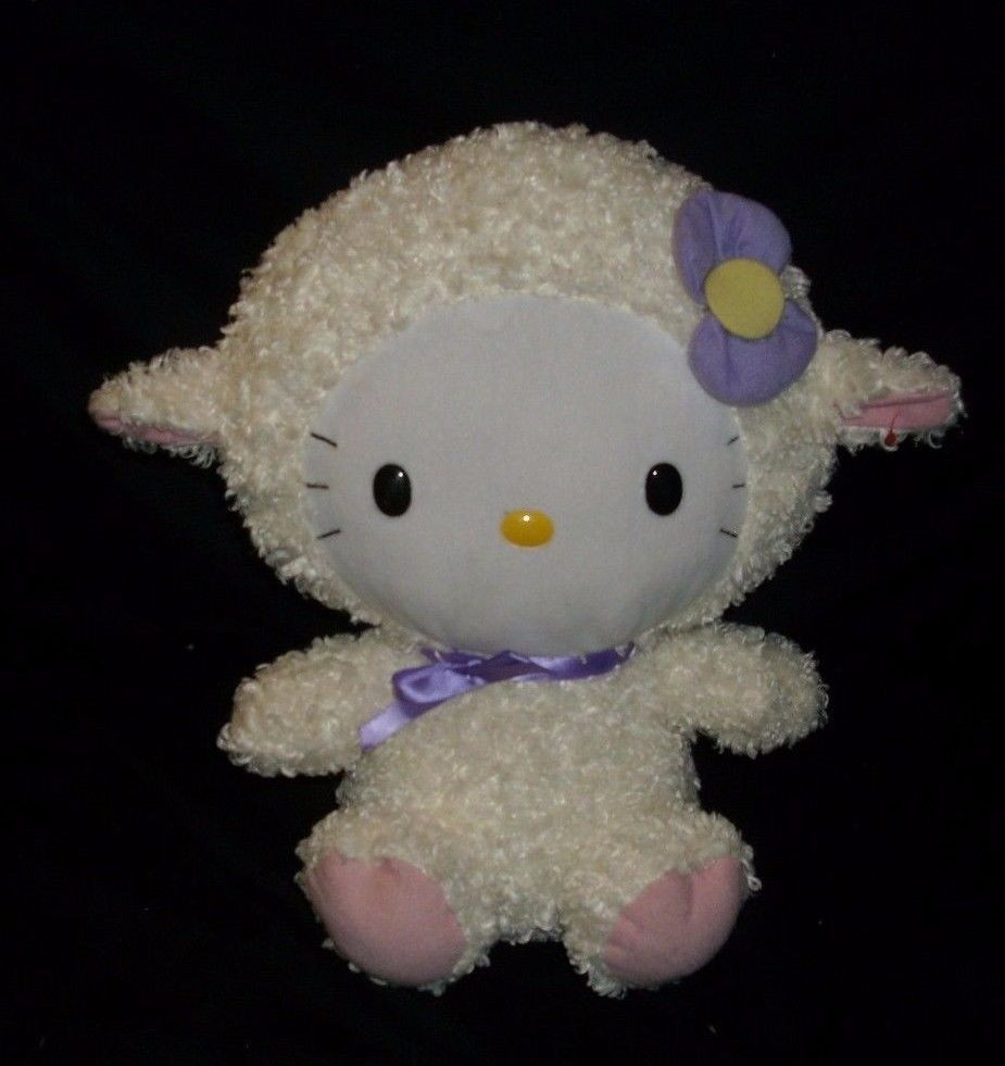 Easter Lamb Stuffed Animal 20 Best Ideas 12&quot; Big Baby Ty Hello Kitty as Easter Lamb Sheep Stuffed