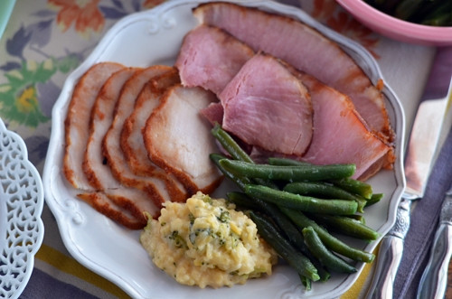 Easter Menu Ham
 Celebrating Easter Dinner with HoneyBaked Ham