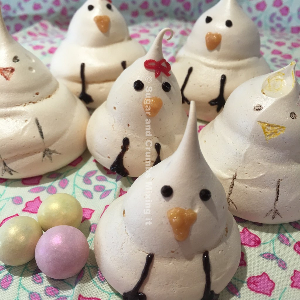 Easter Meringue Cookies
 Easter Meringue Chicks Sugar and Crumbs Recipe