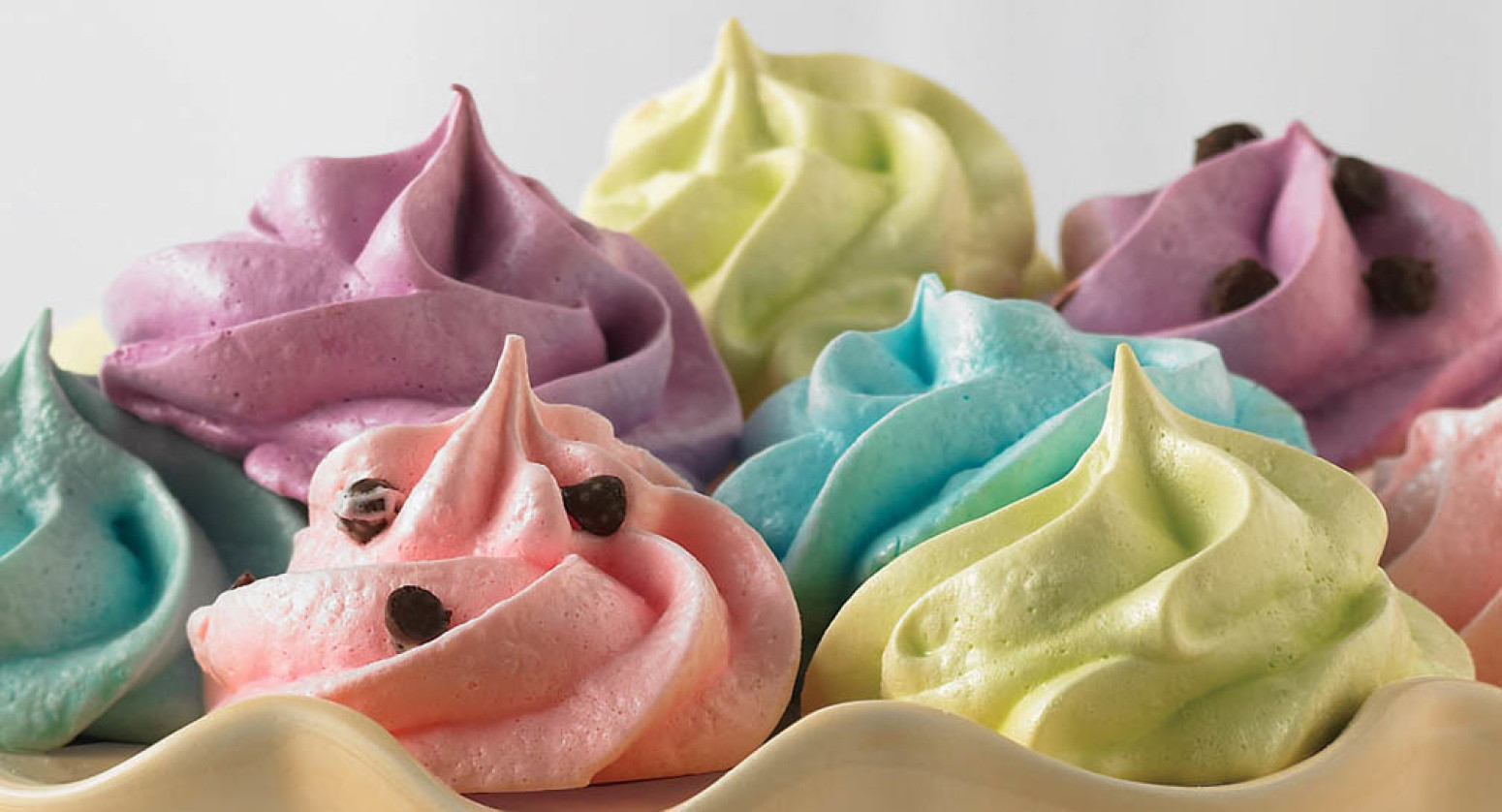 Easter Meringue Cookies
 Colorful Meringue Cookies Recipe