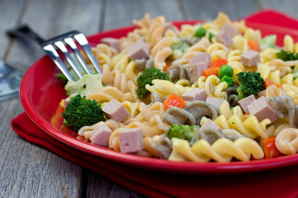 Easter Pasta Salad
 3 Ways to use up your Easter leftovers