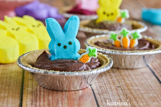 Easter Pudding Desserts
 Peeps Pudding S mores Pies Recipe