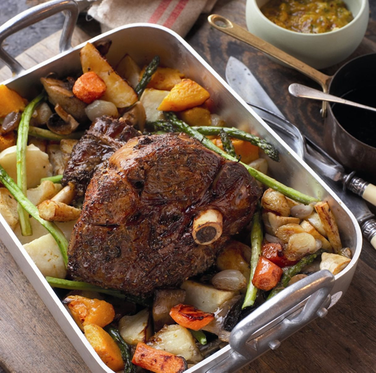 Easter Roast Lamb
 Easter Roast Leg of Lamb recipe All4Recipes