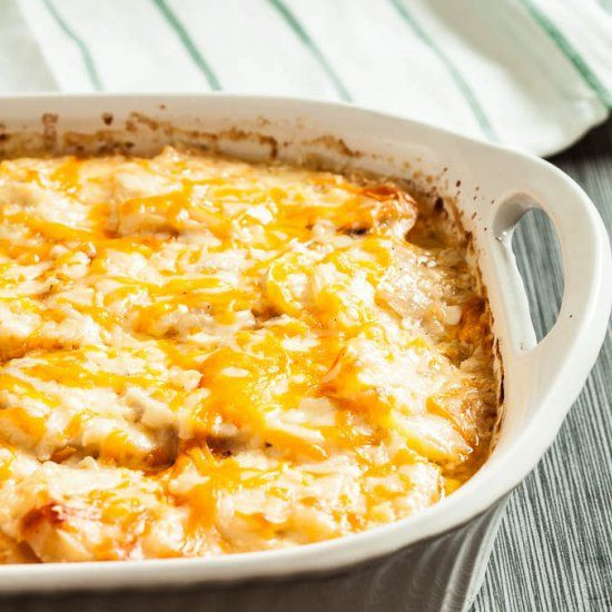 Easter Scalloped Potatoes
 Cheesy Scalloped Potatoes Make ahead dish Perfect for