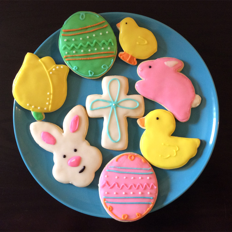 Easter Sugar Cookies
 Tis The Season Easter Sugar Cookies