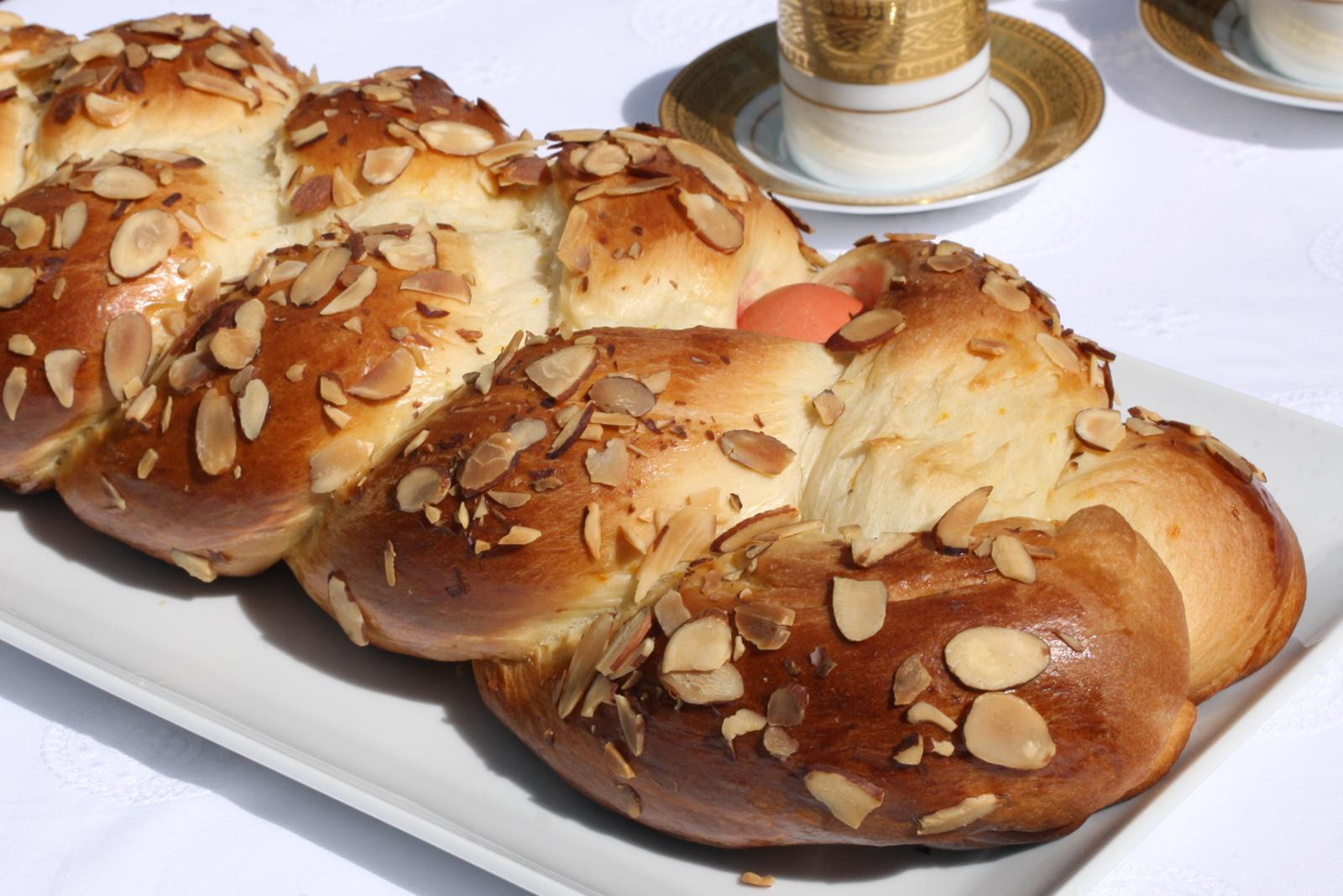 Easter Sweet Bread
 Tsoureki Greek Easter Sweet Bread With Olive Oil Orange