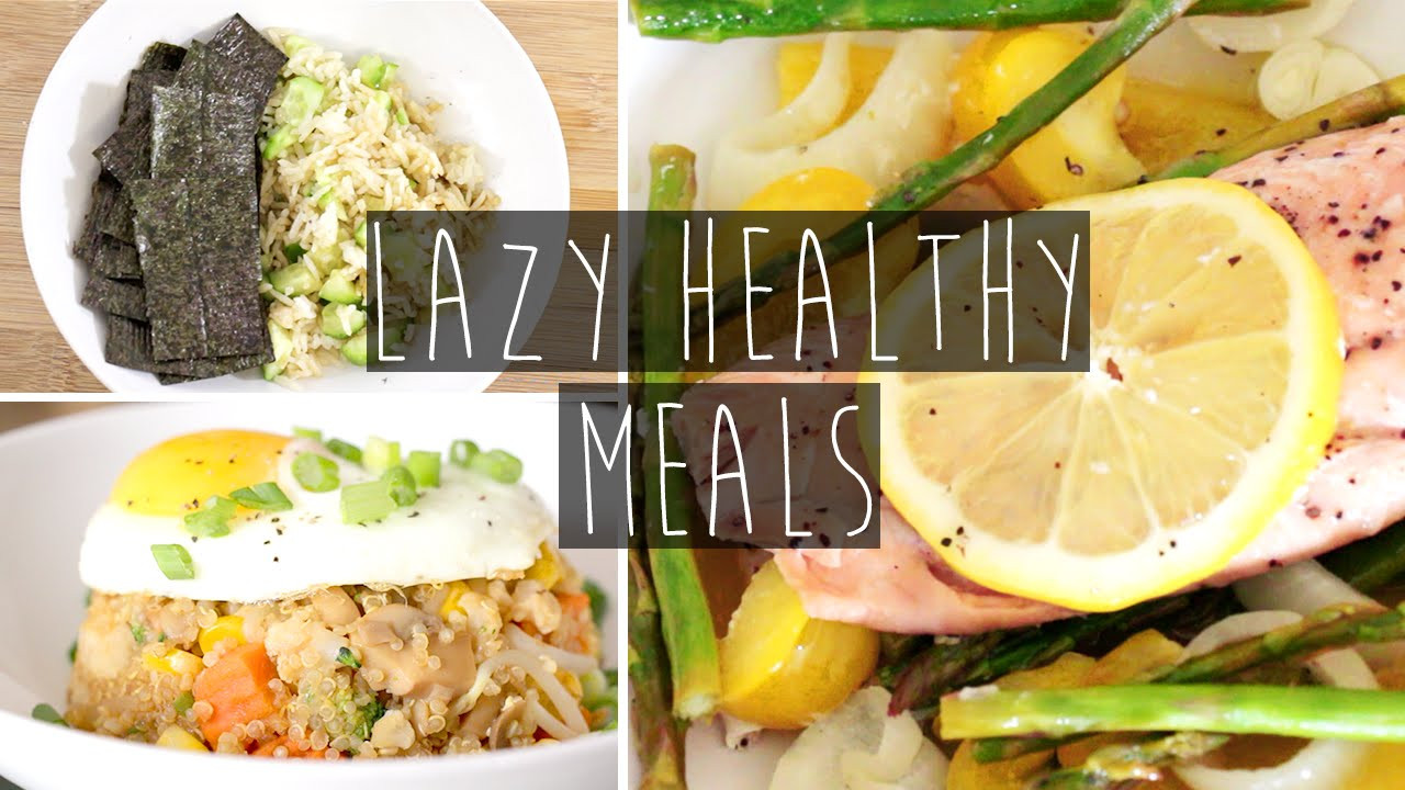 Easy And Healthy Dinner Recipes
 3 Quick & Easy Healthy Dinner Ideas FOR LAZY PEOPLE