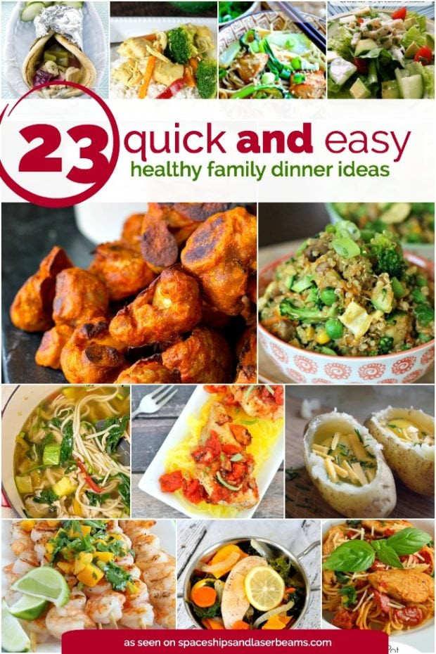 Easy And Healthy Dinners
 23 Quick and Easy Healthy Family Dinner Ideas Spaceships