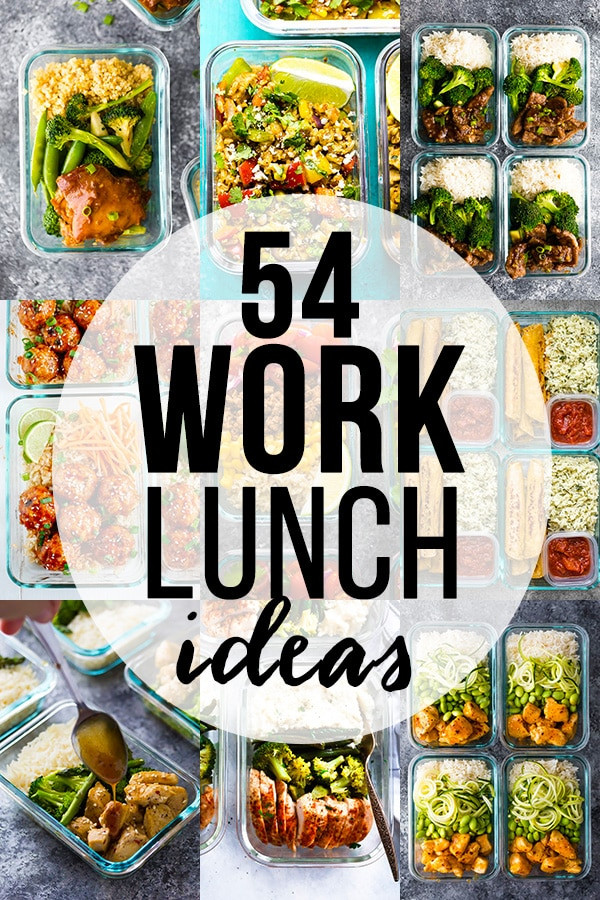 Easy And Healthy Lunches For Work
 54 Healthy Lunch Ideas For Work