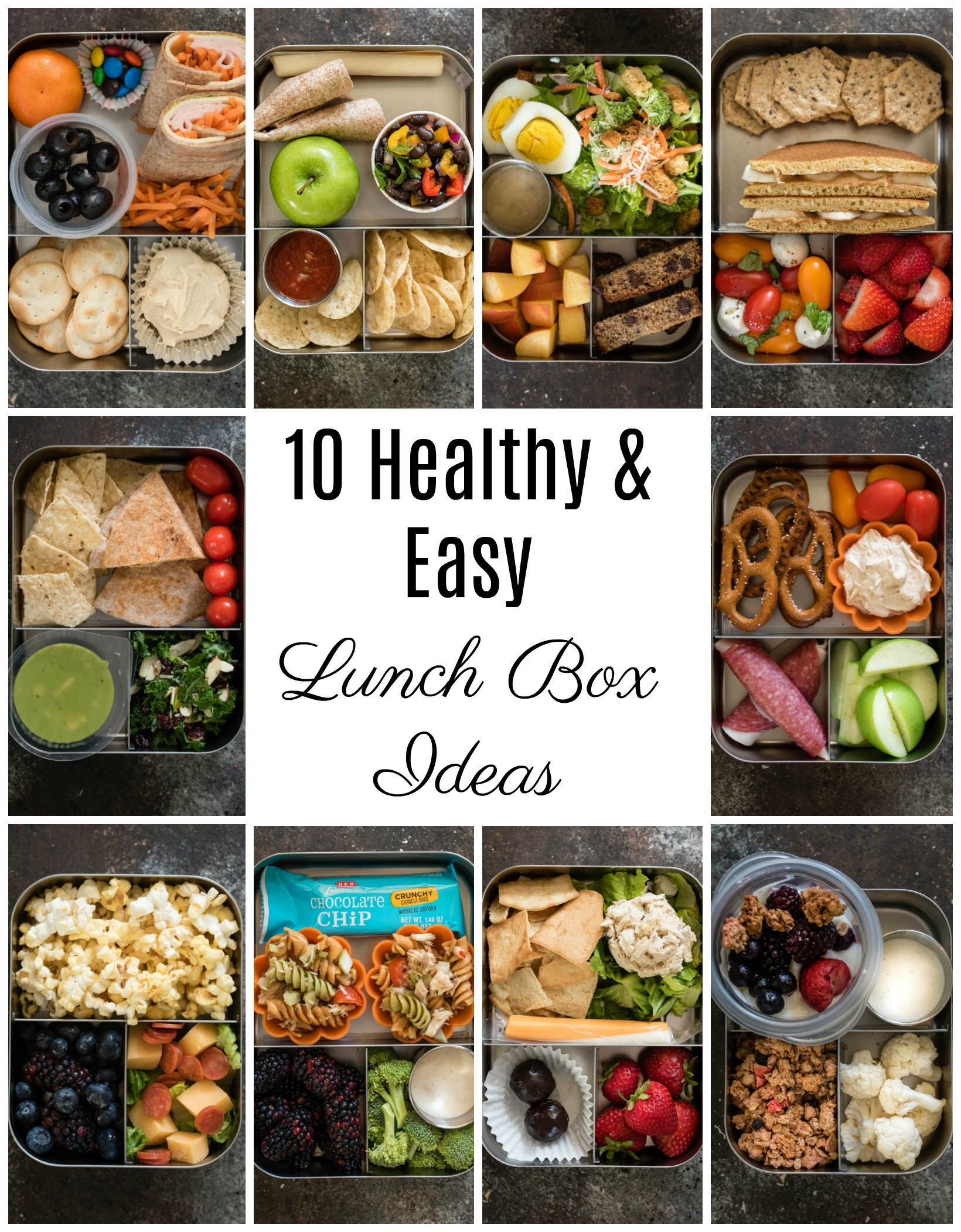 Easy And Healthy Lunches For Work
 10 Healthy Lunch Box Ideas