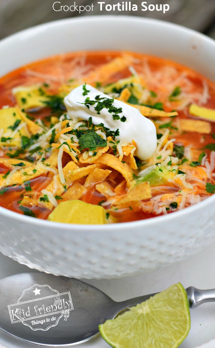 Easy And Healthy Slow Cooker Recipes
 Easy and Healthy Slow Cooker Chicken Tortilla Soup Recipe