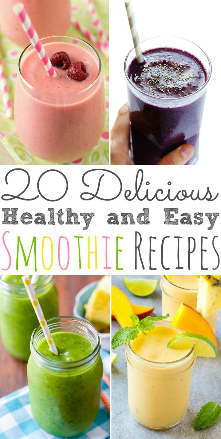 Easy And Healthy Smoothies
 20 Fall Breakfast Recipes