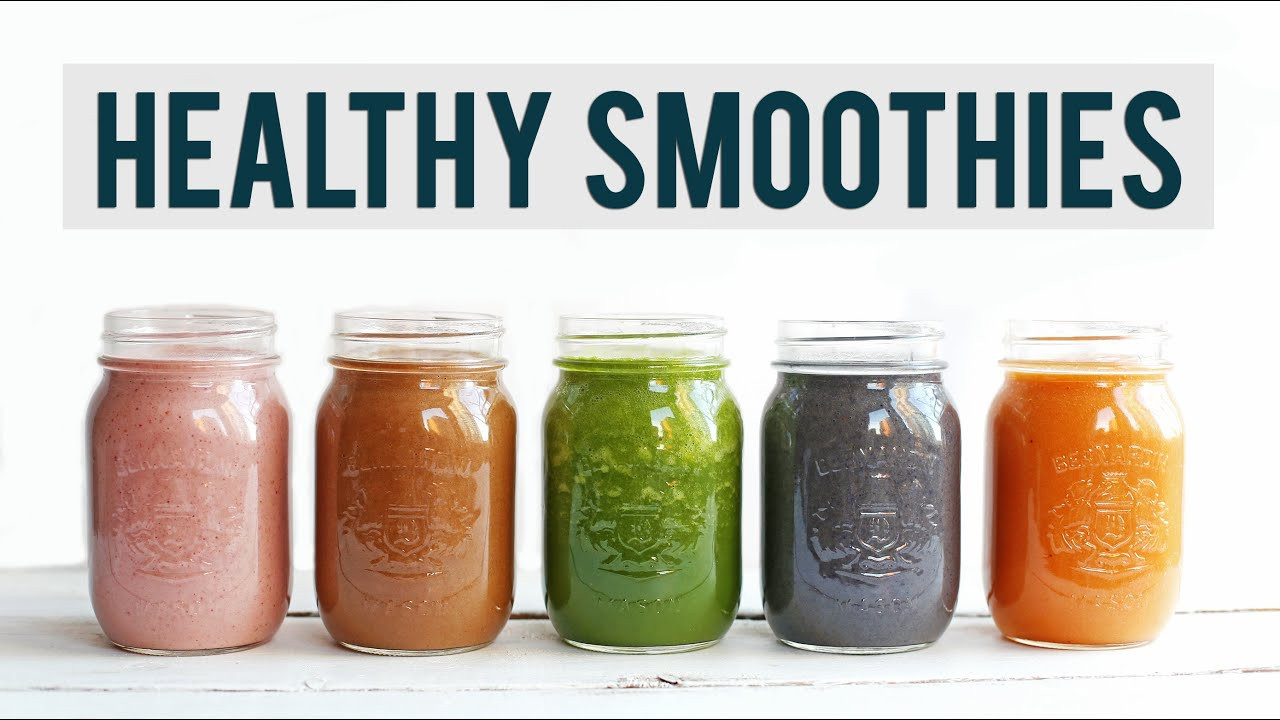 Easy And Healthy Smoothies
 5 Breakfast Smoothie Recipes