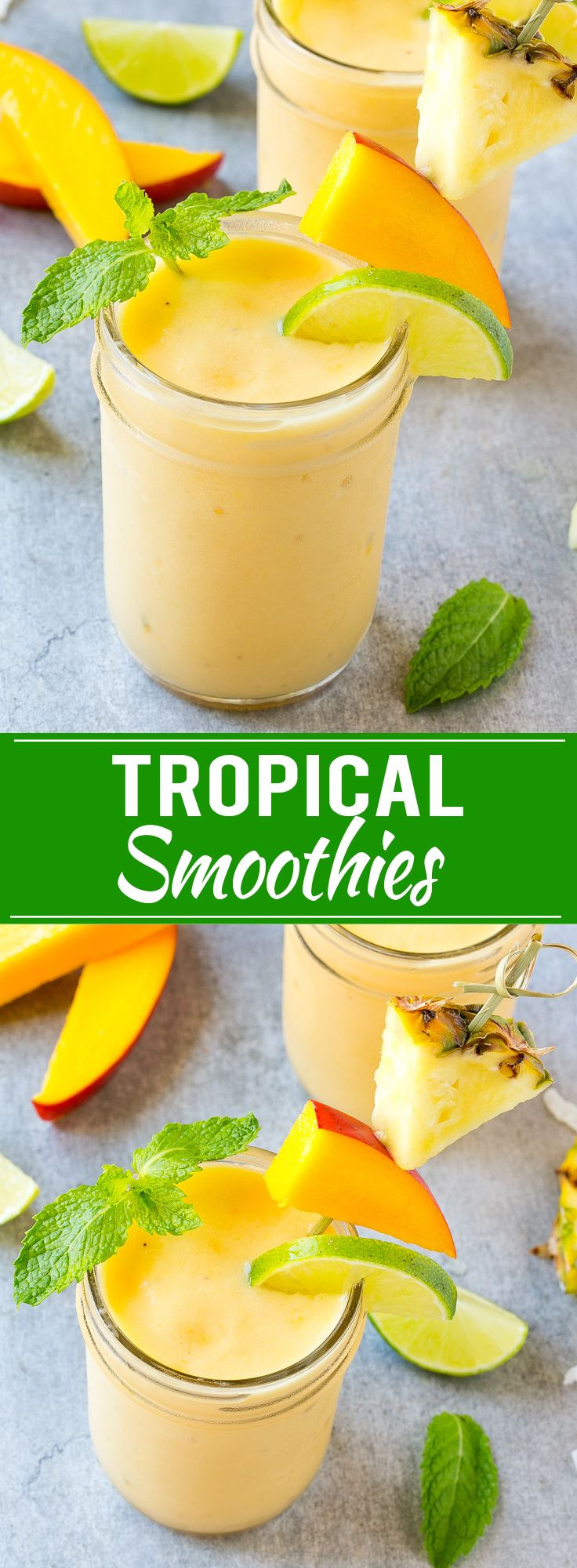 Easy And Healthy Smoothies
 Best 25 Tropical smoothie recipes ideas on Pinterest