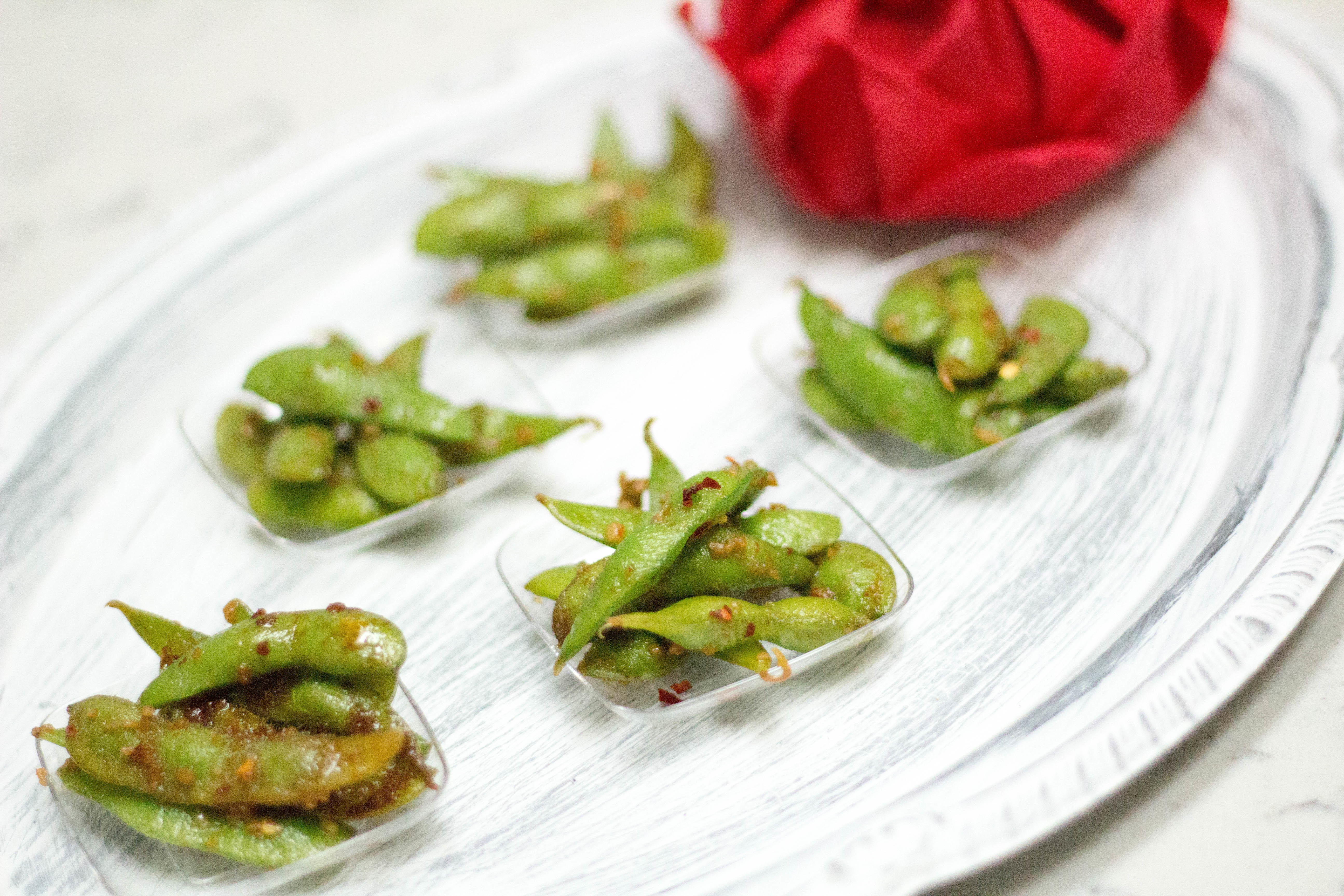 Easy Appetizers Healthy
 Spicy Garlic Edamame Recipe Easy for Wedding Reception menu