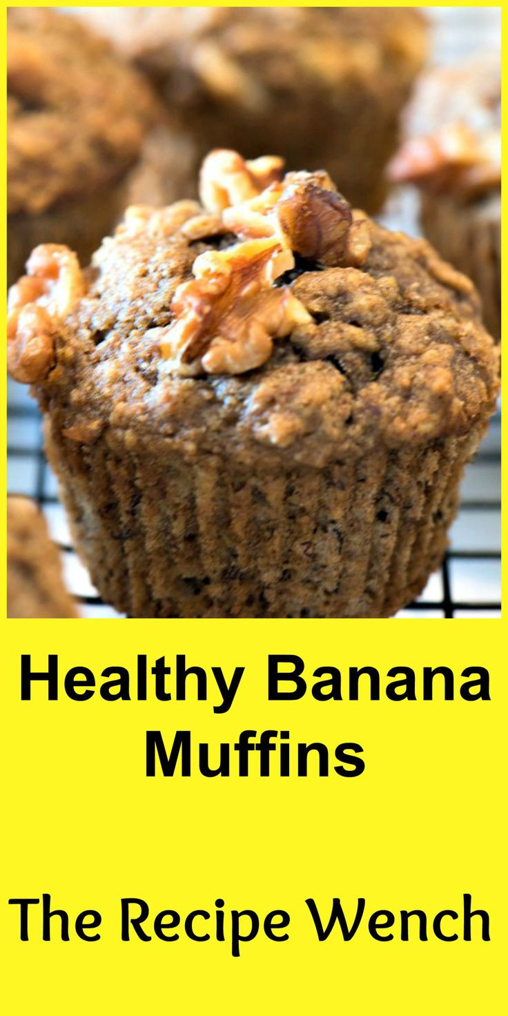 Easy Banana Recipes Healthy
 Healthy Banana Muffins Recipe