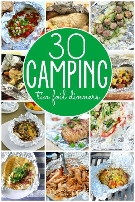 Easy Camping Dinner
 30 Camping Tin Foil Dinners e Sweet Appetite