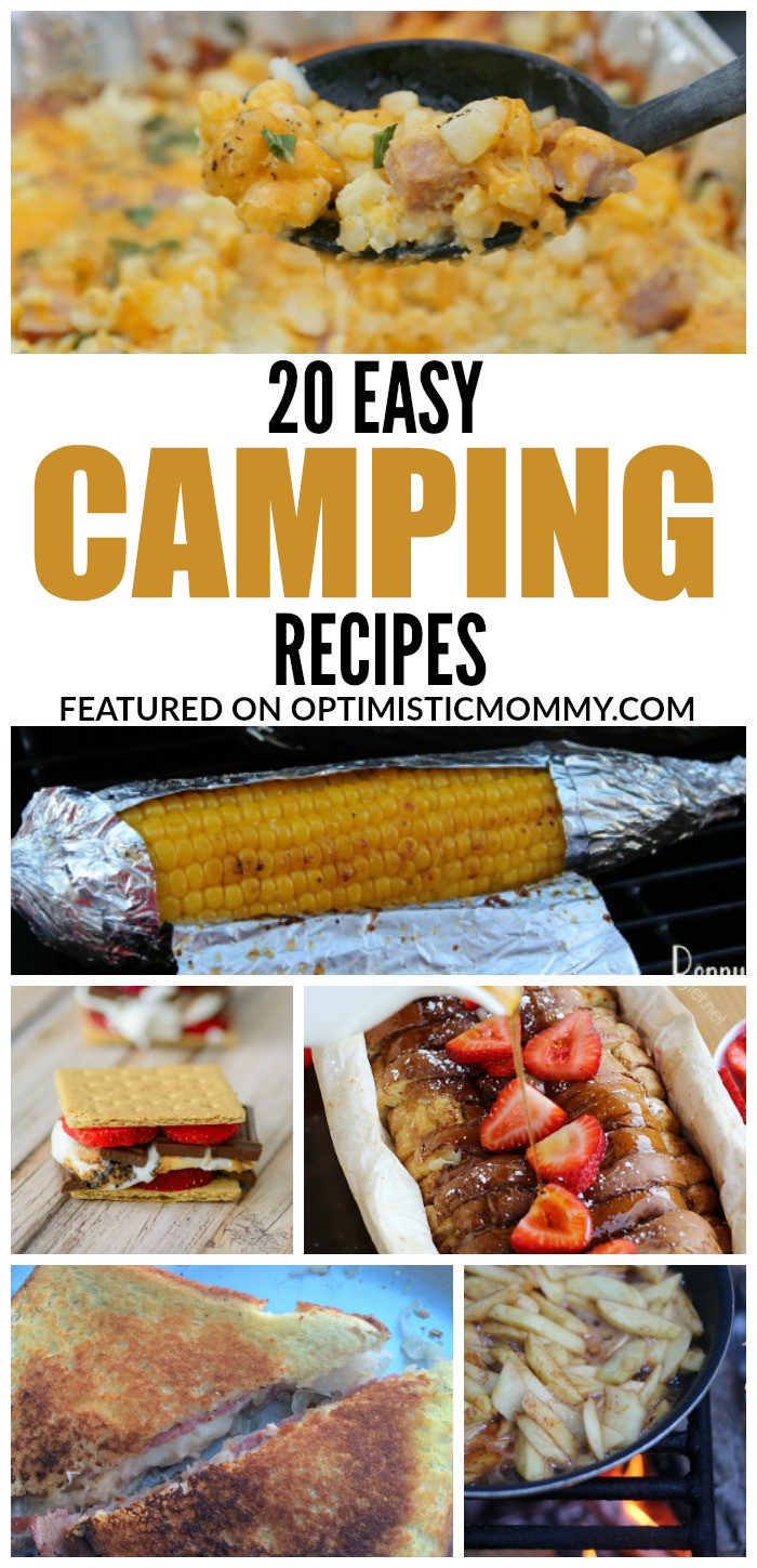 Easy Camping Dinner Ideas
 20 Easy Camping Recipes for your Family Optimistic Mommy