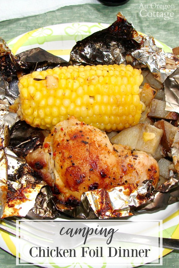 Easy Camping Dinners
 Camping Chicken Foil Dinner or Grill at Home