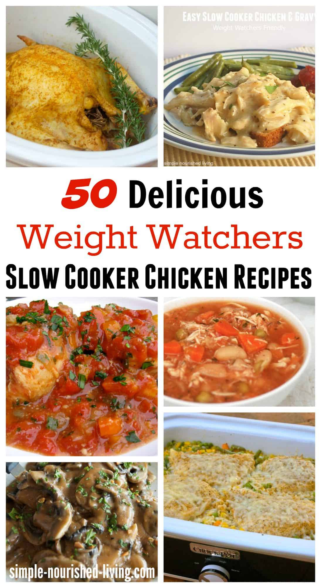 Easy Chicken Slow Cooker Recipes Healthy
 Healthy Slow Cooker Chicken Recipes for Weight Watchers