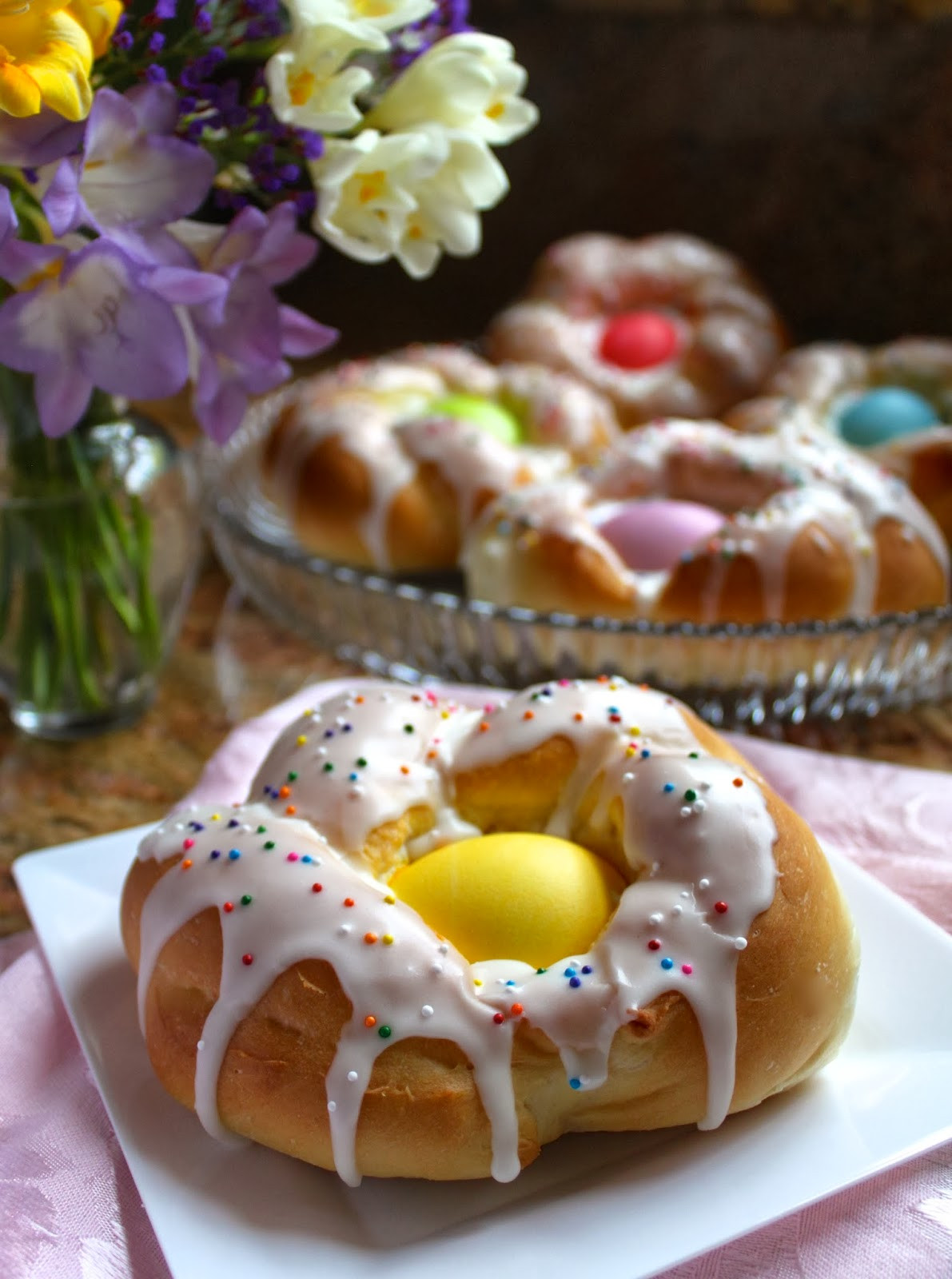 Easy Easter Bread
 Individual Italian Easter Bread Rings…Easy Step by Step