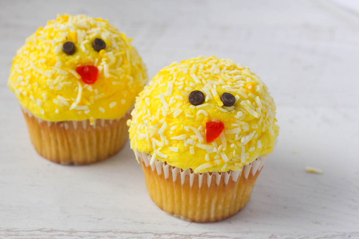 Easy Easter Cupcakes
 Easter Chick Cupcakes Cute & Easy In the Kids Kitchen