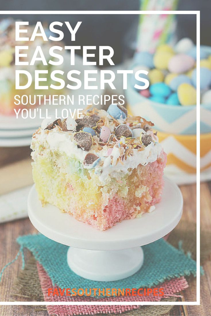 Easy Easter Dessert
 1000 images about Easter Meal and Crafts on Pinterest