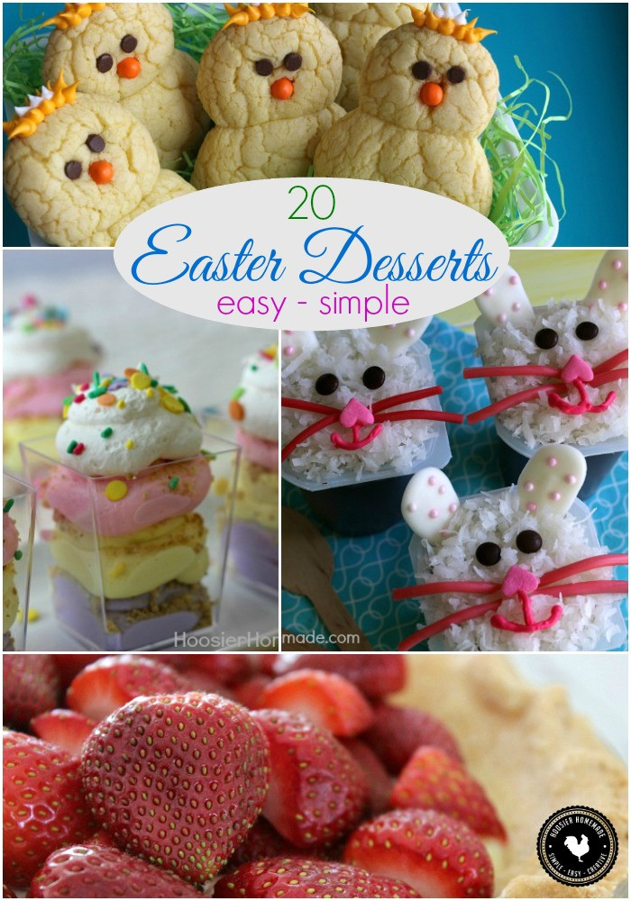 Easy Easter Dessert
 20 Easy Easter Desserts Hoosier Homemade