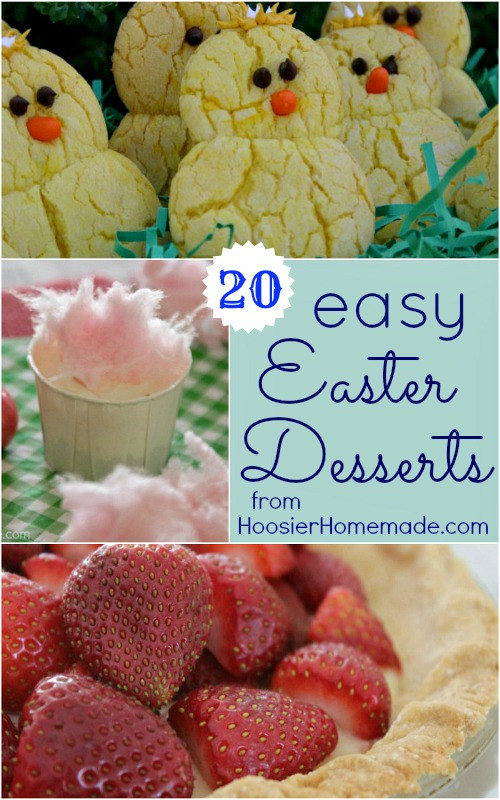 Easy Easter Desserts Recipes With Pictures
 20 Easy Easter Desserts